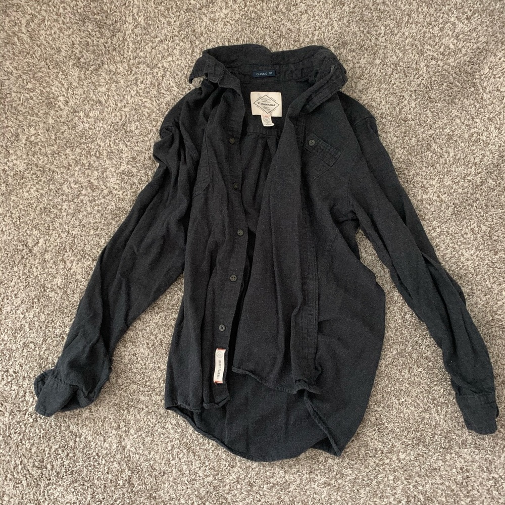 Fleece button down